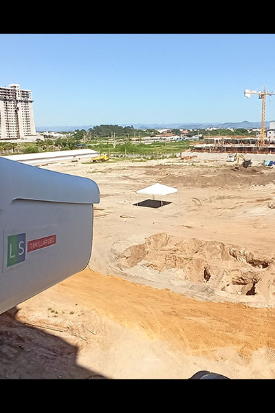 Sistema de energia solar para câmeras remotas
